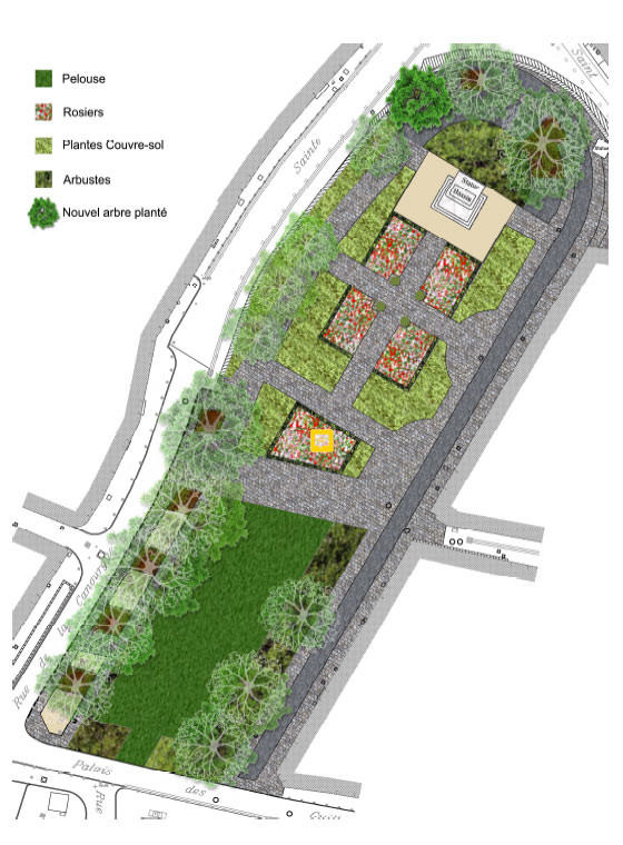 plan réaménagement place Canourgue