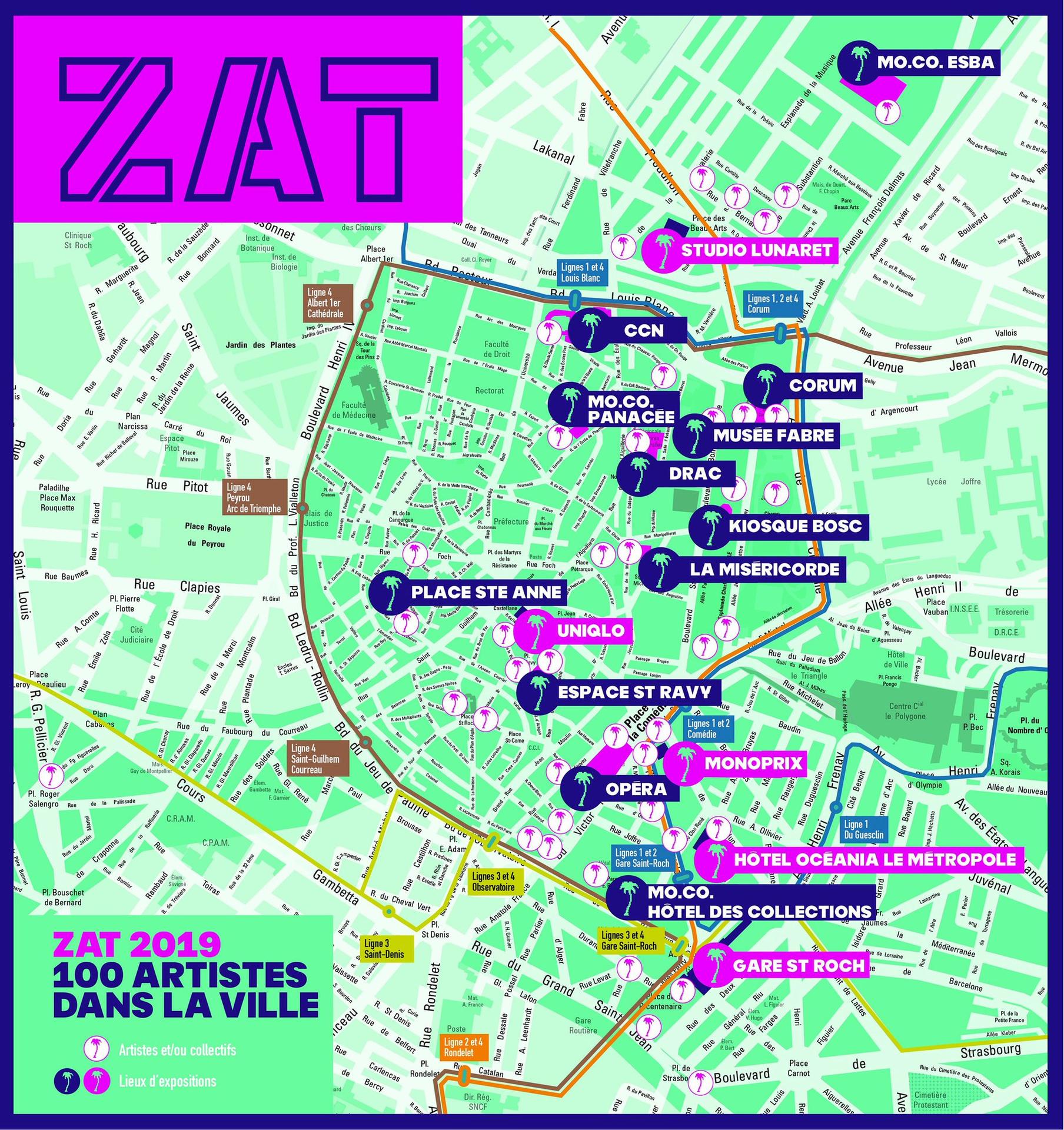 lieux ZAT 2019